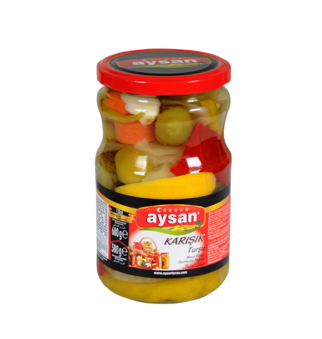Karışık Turşu Aysan 680g