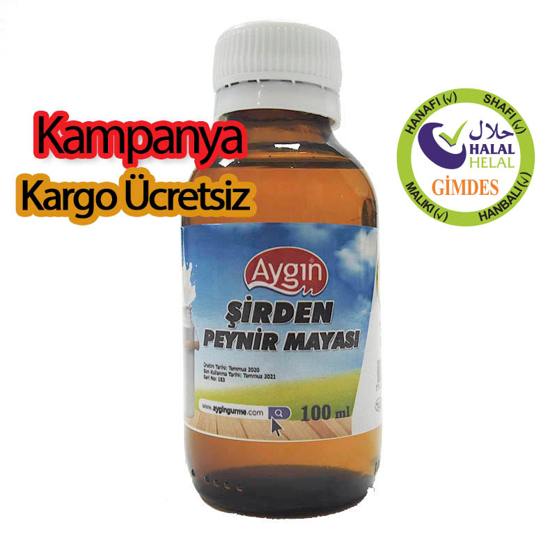 Şirden Peynir Mayası 100ml