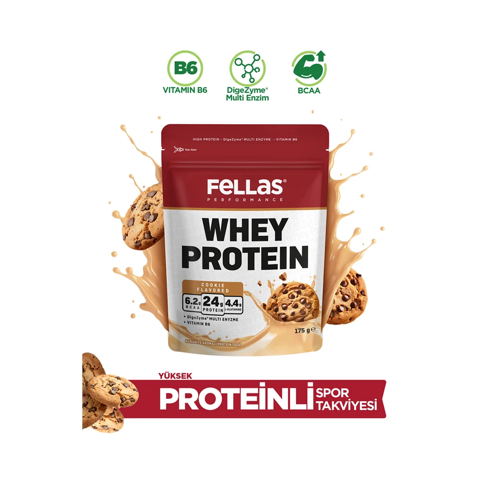 Whey Protein Tozu Kurabiye Aromalı (175 g)