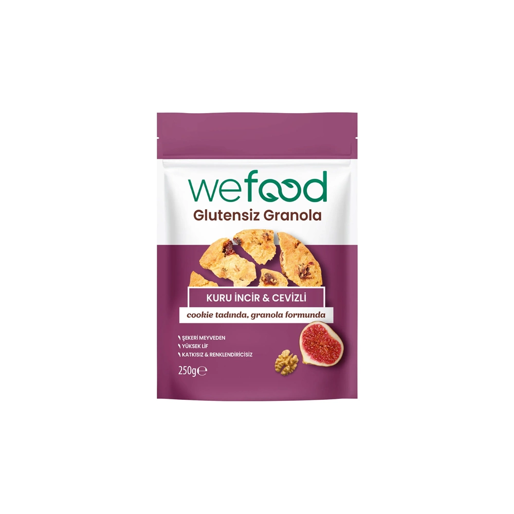 Glutensiz Granola Kuru İncir & Cevizli 250 gr