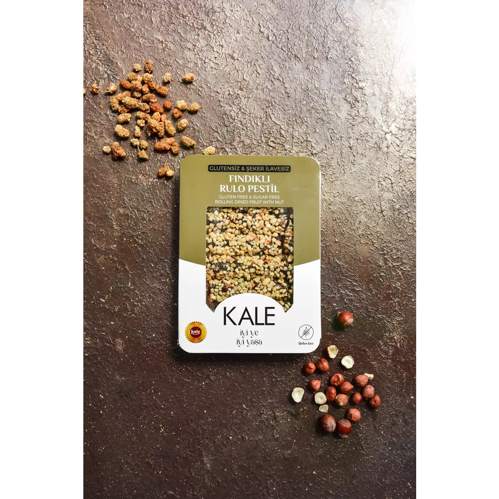 Glutensiz - Şeker İlavesiz Karabuğdaylı Gümüşhane Fındıklı Rulo Pestil 230 g