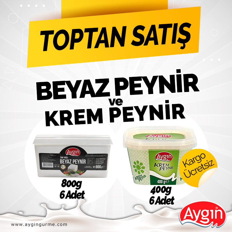 Krem Peynir ve Beyaz Peynir ***Kampanyası